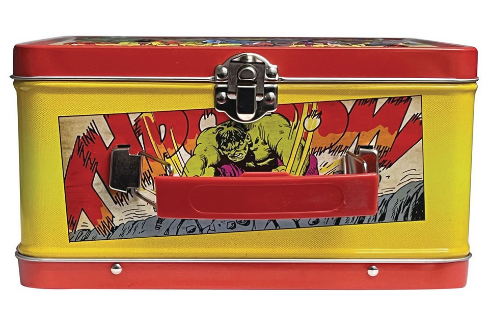 Previews Exclusive Tin Titans THE AVENGERS Lunch Box w/Thermos!