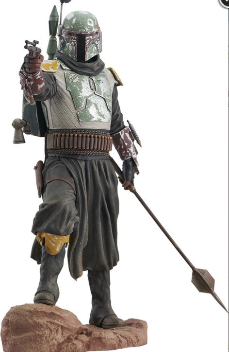 STAR WARS MILESTONES MANDALORIAN BOBA FETT STATUE