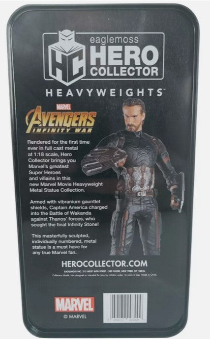 MARVEL MOVIE HERO COLLECTOR HEAVYWEIGHTS - CAPTAN AMERICA