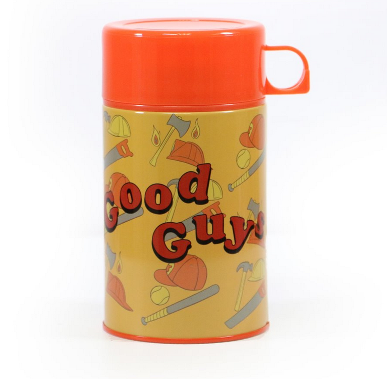 Child's Play Chucky Good Guys Tin Lunch Box with Beverage Container