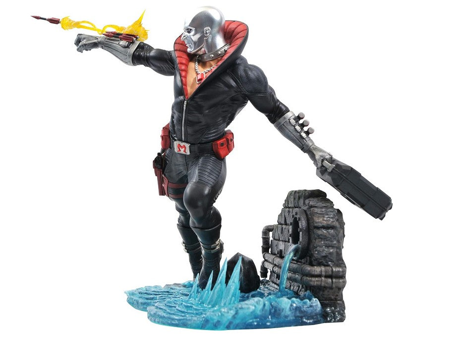 DIAMOND SELECT DST 2021 GI JOE COBRA DESTRO PVC GALLERY DIORAMA 10” STATUE
