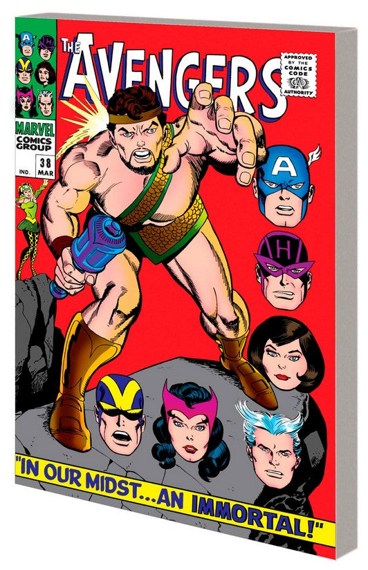Mighty Marvel Masterworks: Avengers Vol 4 - The Sign of the Serpent (Kane Cover)
