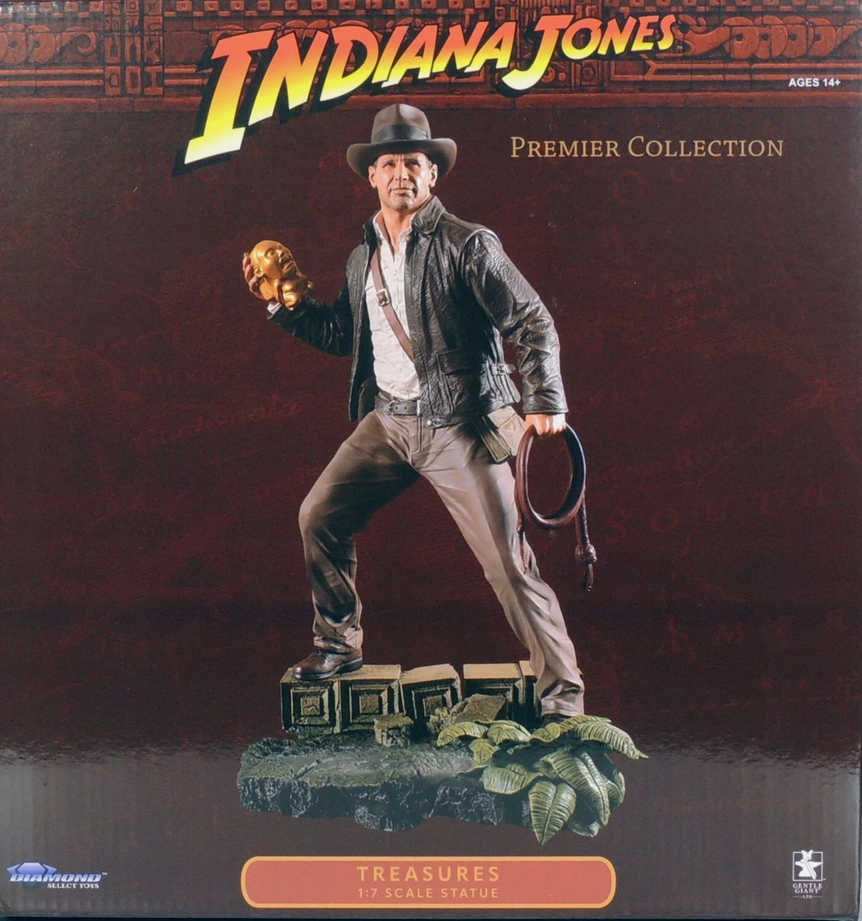 Indiana Jones Premier Collection Indiana Jones (Treasures) Limited Edition 1/7 Scale Statue