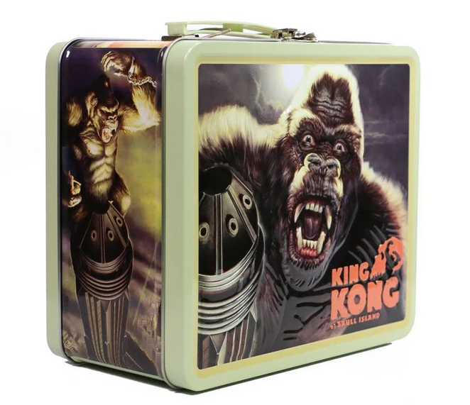 King Kong Tin Titans Lunch Box with Thermos - Previews Exclusive