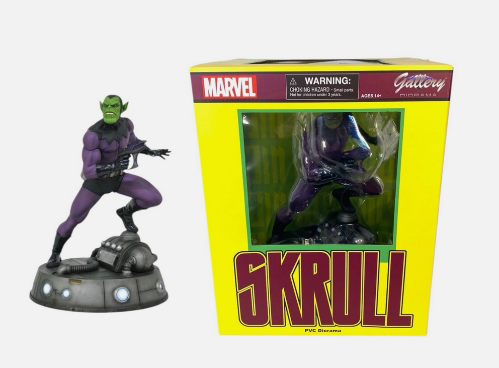 Diamond Select Toys Marvel Gallery: Skrull PVC Statue, 10 inches