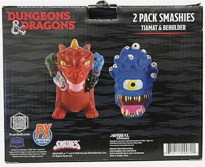 Surreal Entertainment Dungeons & Dragons Beholder & Tiamat Previews Exclusive Stress Doll Two-Pack