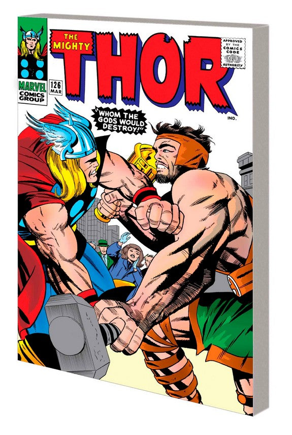 Mighty Marvel Masterworks: The Mighty Thor Vol 4 - When Meet the Immortals Kirby CVR