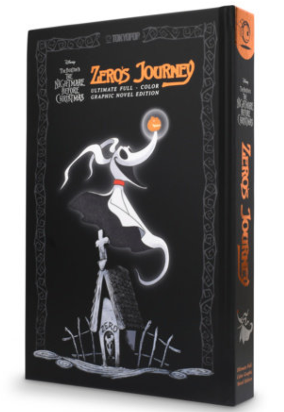 Disney Manga: Tim Burton's The Nightmare Before Christmas – Zero's Journey (Graphic Novel Edition with Sprayed Edges)