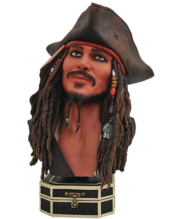 Pirates of the Caribbean Jack Sparrow Bust