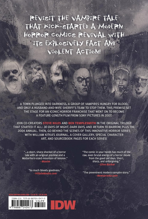 30 Days of Night Deluxe Edition: Book One Hardcover