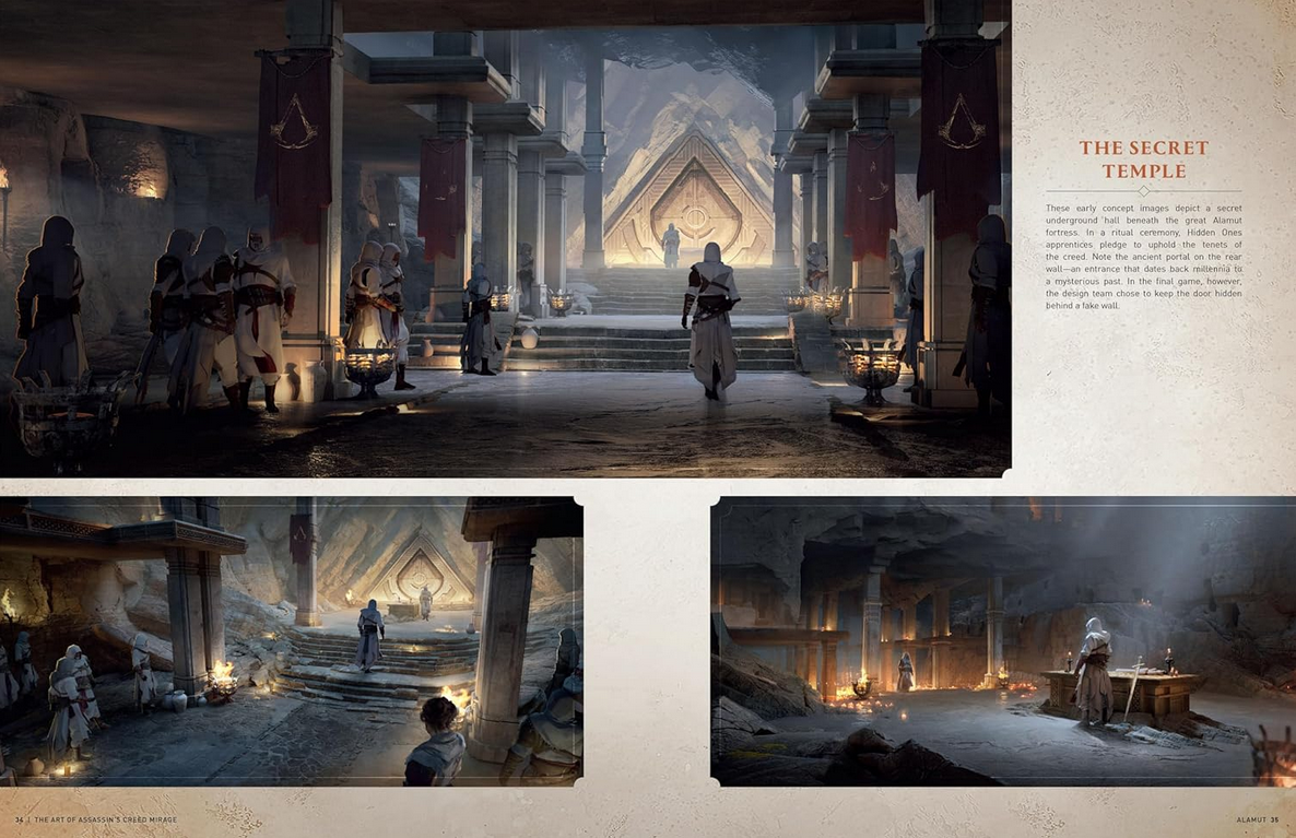 The Art of Assassin's Creed Mirage by Rick Barba Hardcover Book