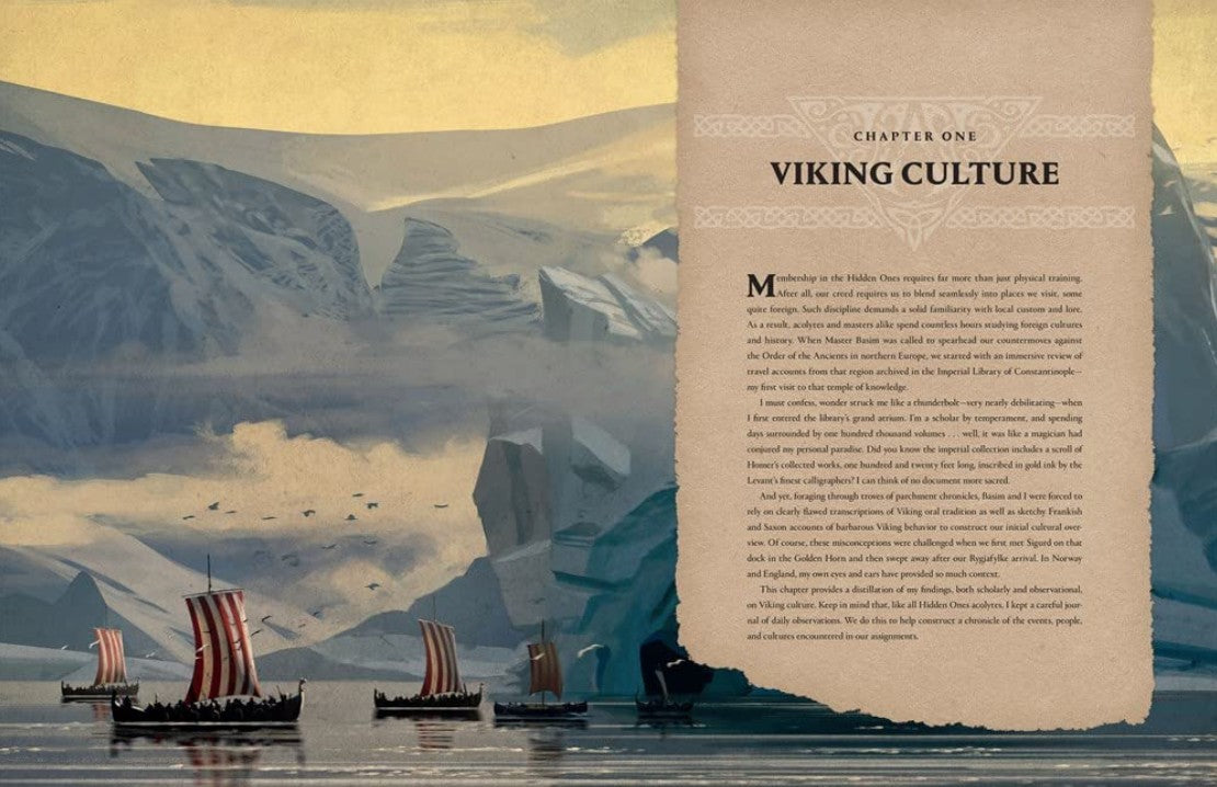 The World of Assassin's Creed Valhalla: Journey to the North--Logs and Files of a Hidden One Hardcover – July 11, 2023 by Rick Barba (Author)