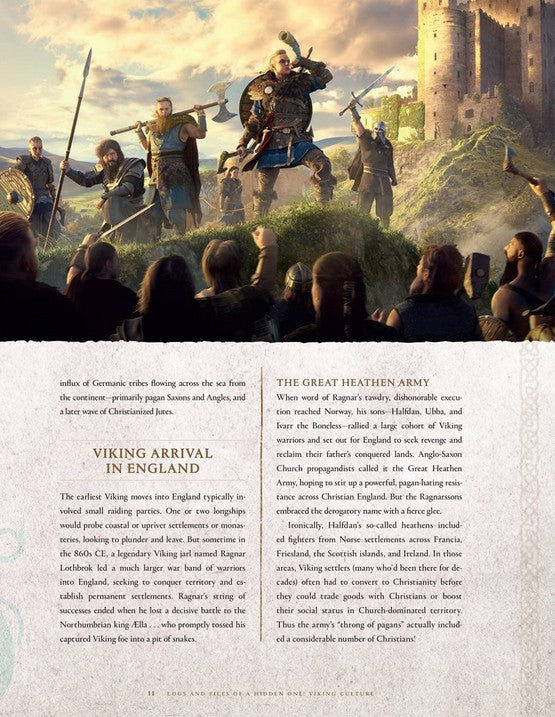 The World of Assassin's Creed Valhalla: Journey to the North--Logs and Files of a Hidden One Hardcover – July 11, 2023 by Rick Barba (Author)