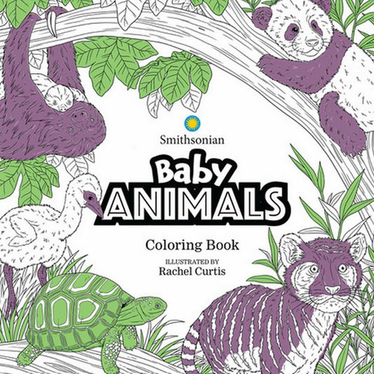 Baby Animals: A Smithsonian Coloring Book