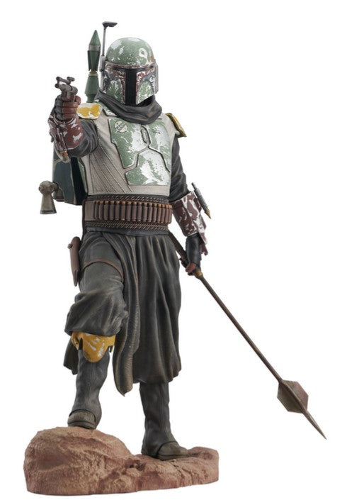 STAR WARS MILESTONES MANDALORIAN BOBA FETT STATUE