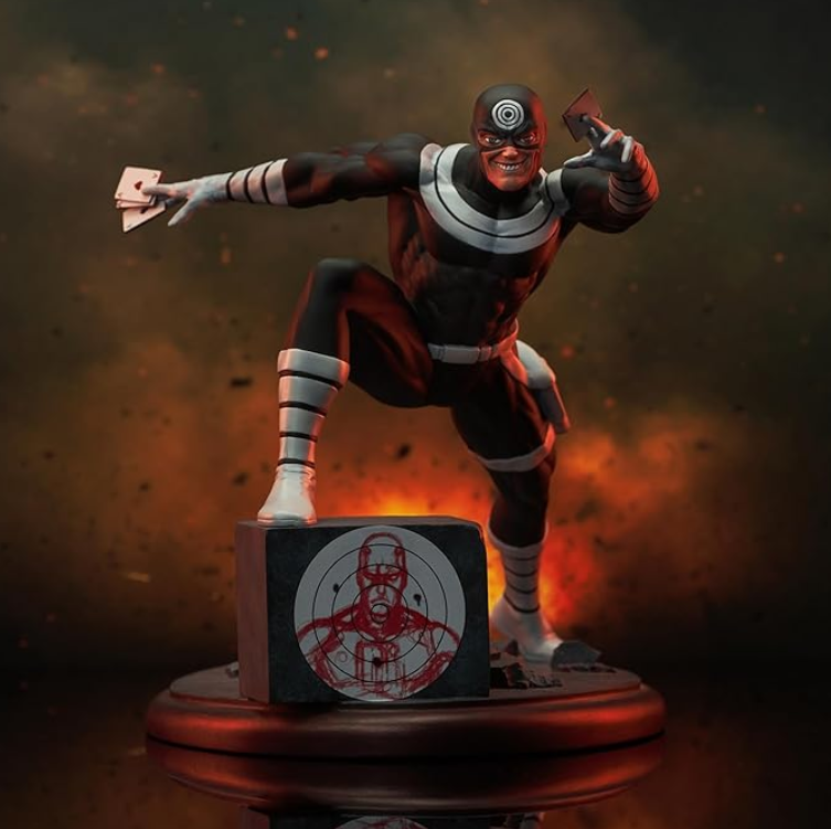 MARVEL PREMIER COLLECTION COMIC BULLSEYE STATUE