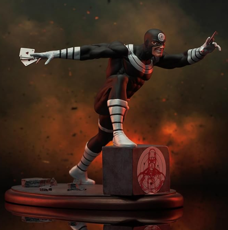 MARVEL PREMIER COLLECTION COMIC BULLSEYE STATUE