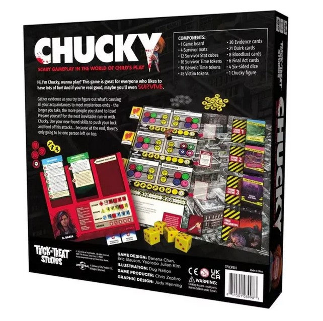Chucky: It’s Time To Play… To The End Board Game -...