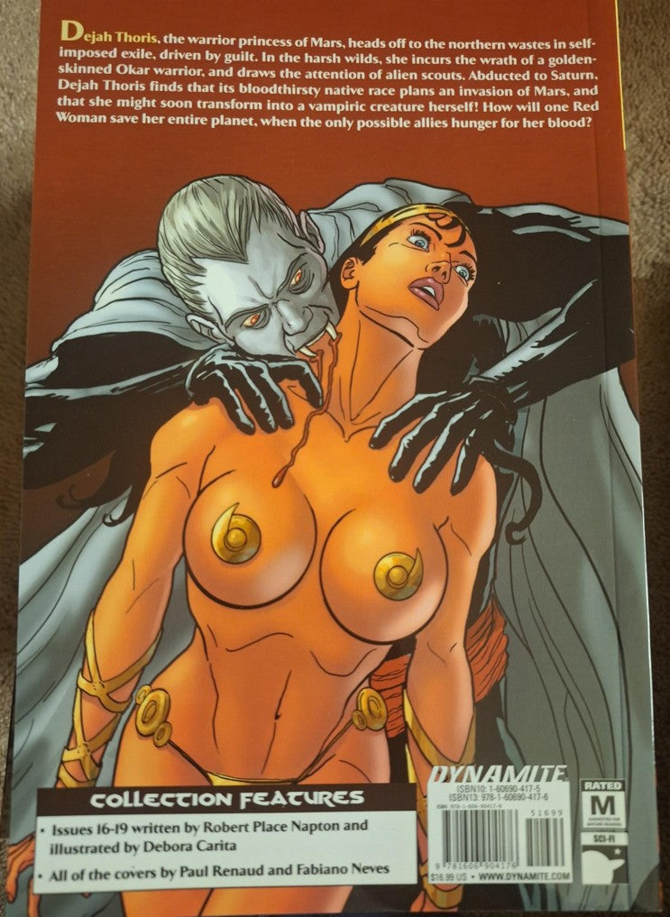 Warlord of Mars Dejah Thoris Volume 4: The Vampire Men of Saturn