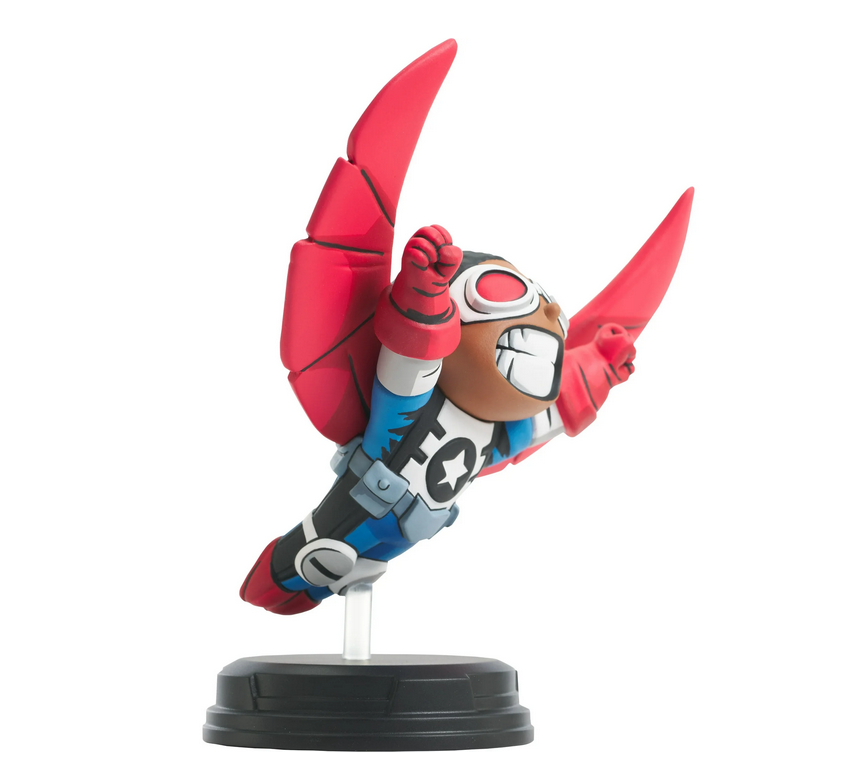 Marvel Animated Series: The Captain America and Falcon Statue