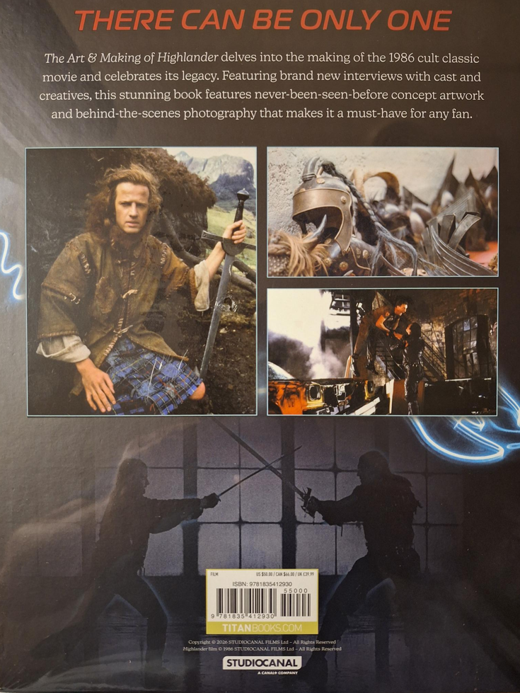 The Art & Making of Highlander Hardcover