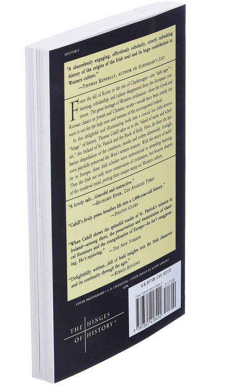How the Irish Saved Civilization: The Untold Story of Ireland's Heroic Role From the Fall of Rome to the Rise of Medieval Europe Softcover