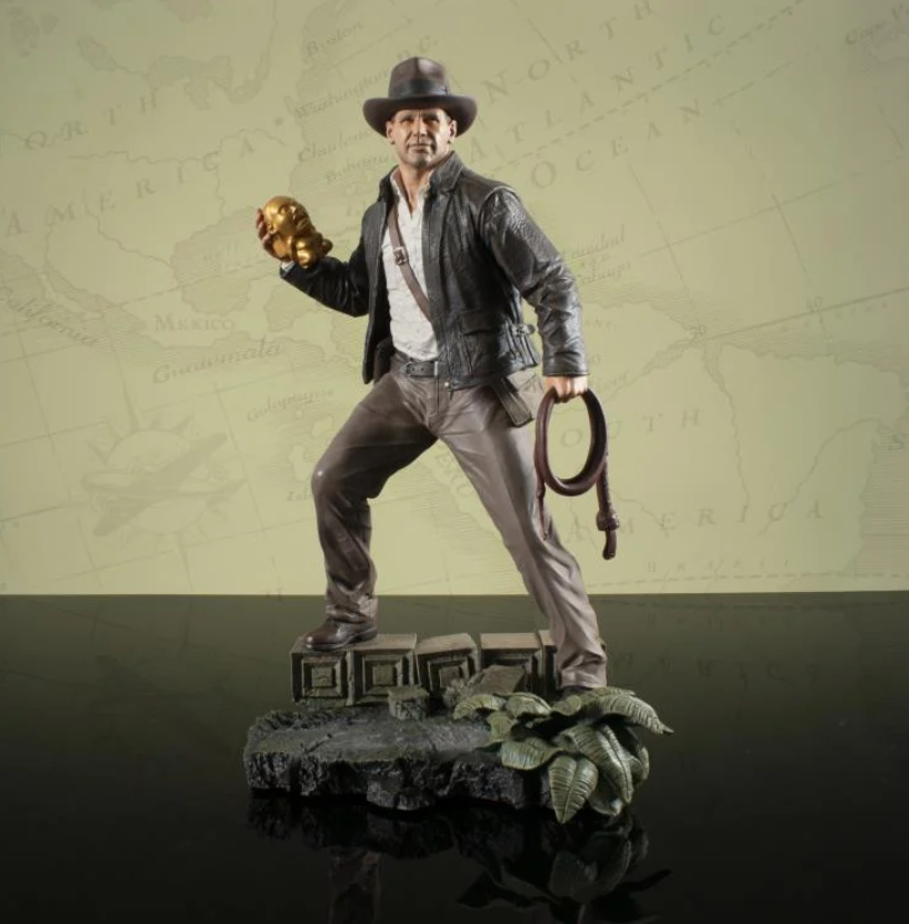 Indiana Jones Premier Collection Indiana Jones (Treasures) Limited Edition 1/7 Scale Statue