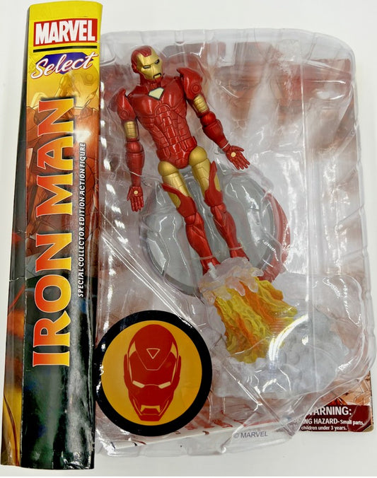 Marvel Select Iron Man Diamond Select Toys Action Figure NEW