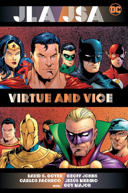 JLA/JSA: Virtue and Vice TPB (DC JLA JSA) by Geoff Johns