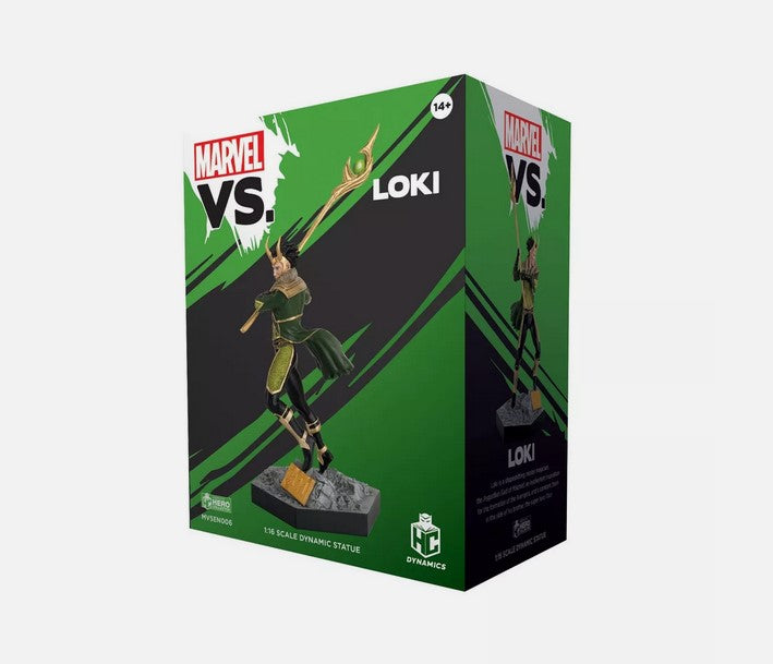 Marvel VS Figurine Loki 1:16 Dynamic Figure Eaglemoss Hero Collector