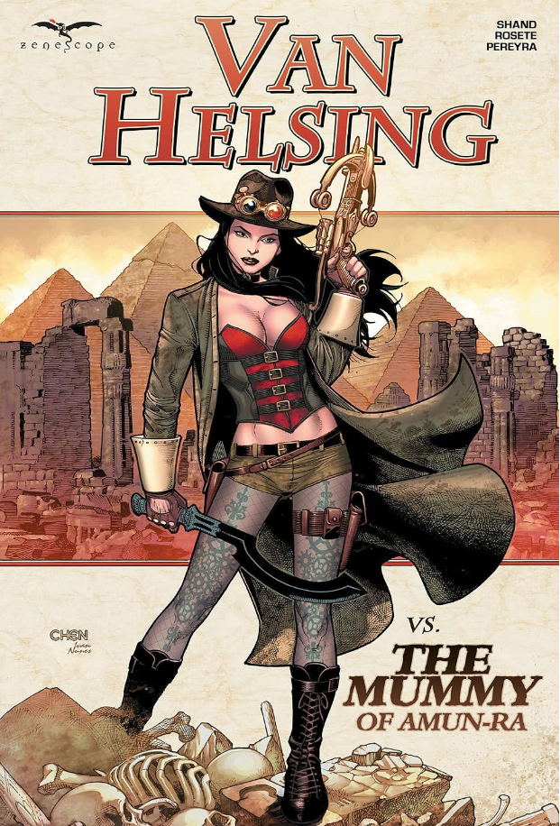 Van Helsing vs The Mummy of Amun - Ra  TPB