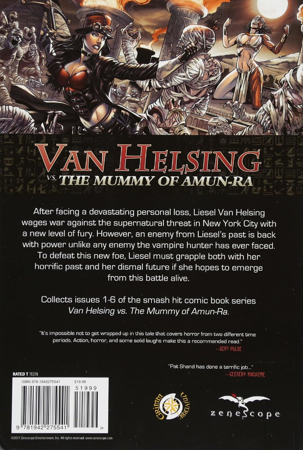 Van Helsing vs The Mummy of Amun - Ra  TPB