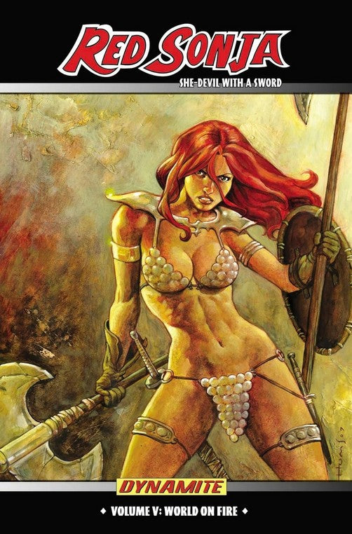 Red Sonja: She Devil with a Sword Volume 5 -- World on Fire SC