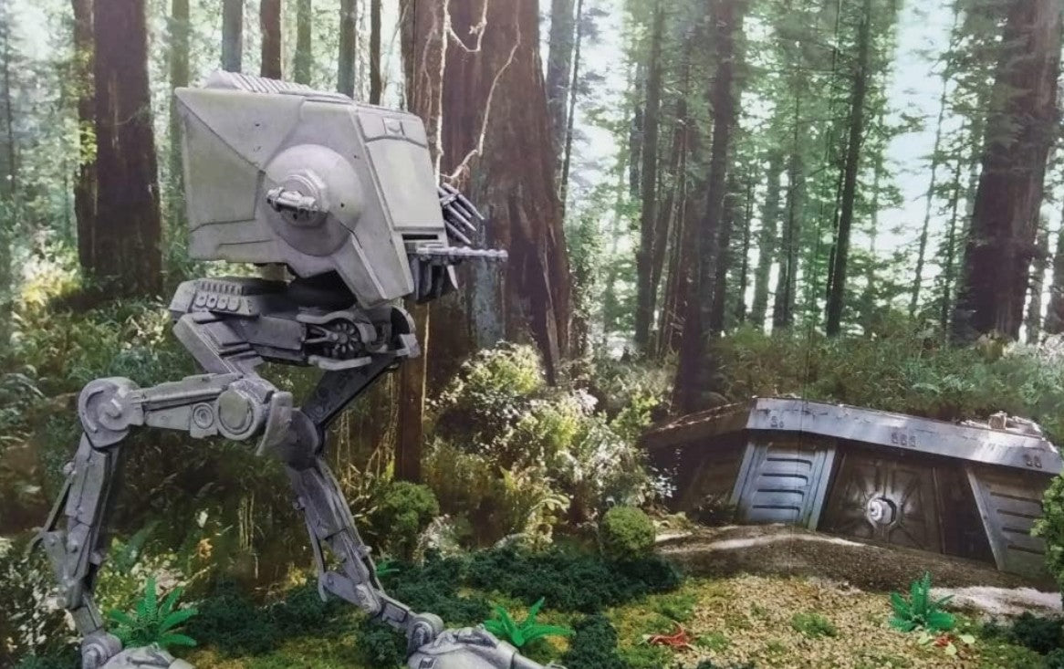 MPC Star Wars: Return of the Jedi AT-ST Walker 1:100 Scale Snap Model Kit