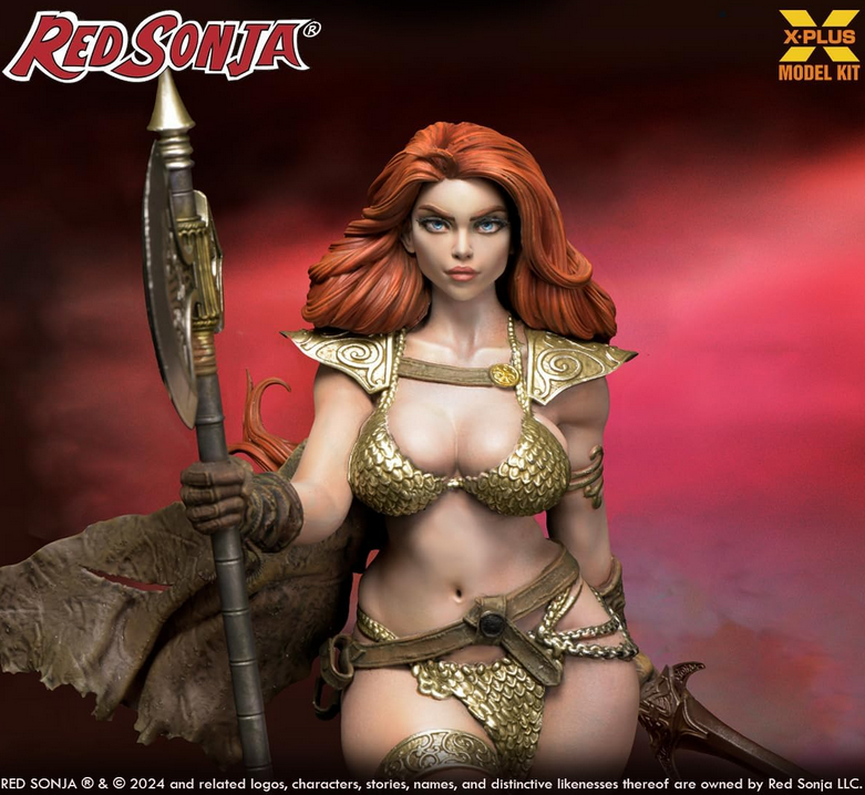 Star Ace Toys Red Sonja 1:8 Scale Plastic Model Kit