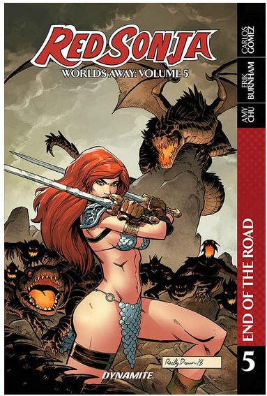 Red Sonja Worlds Away Vol 05 End of Road TPB
