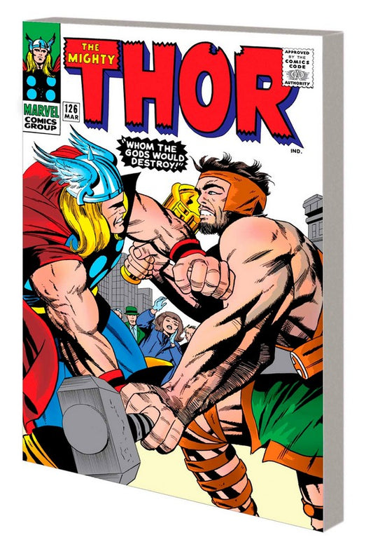 Mighty Marvel Masterworks: The Mighty Thor Vol 4 - When Meet the Immortals Kirby CVR