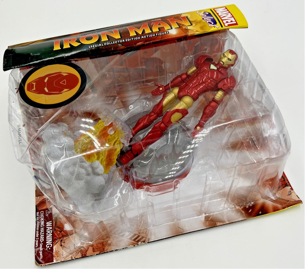 Marvel Select Iron Man Diamond Select Toys Action Figure NEW