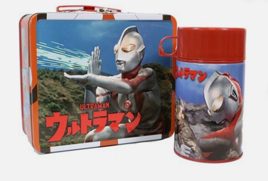 Ultraman Tin Titans Lunch Box with Thermos Container